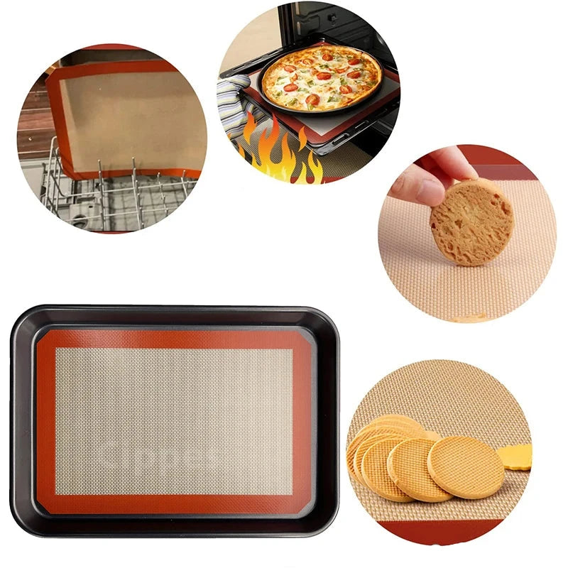 Tapete de silicone antiaderentes para forno