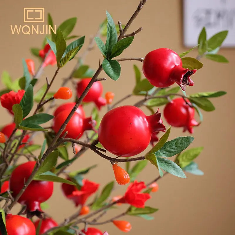 Galhos de Romã Decoração Bonsai